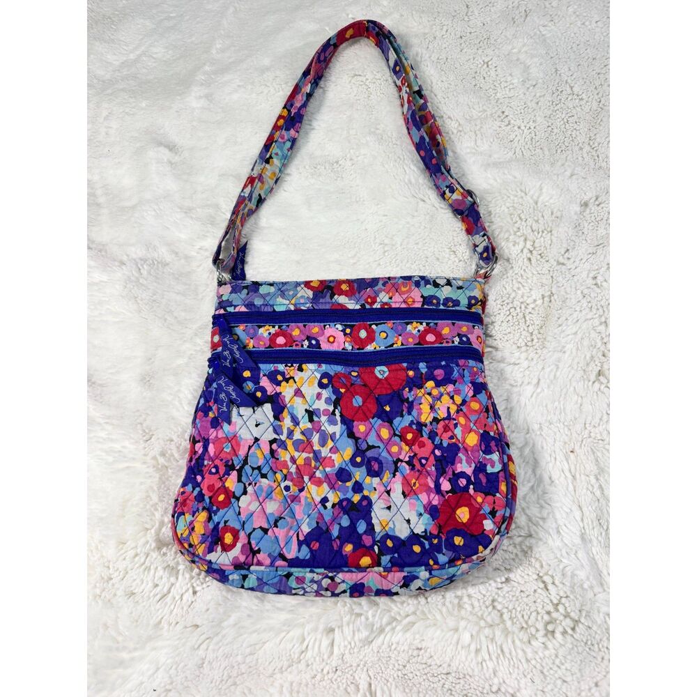 Vera Bradley Midnight Blues Quilted Crossbody Bag – Retired Print